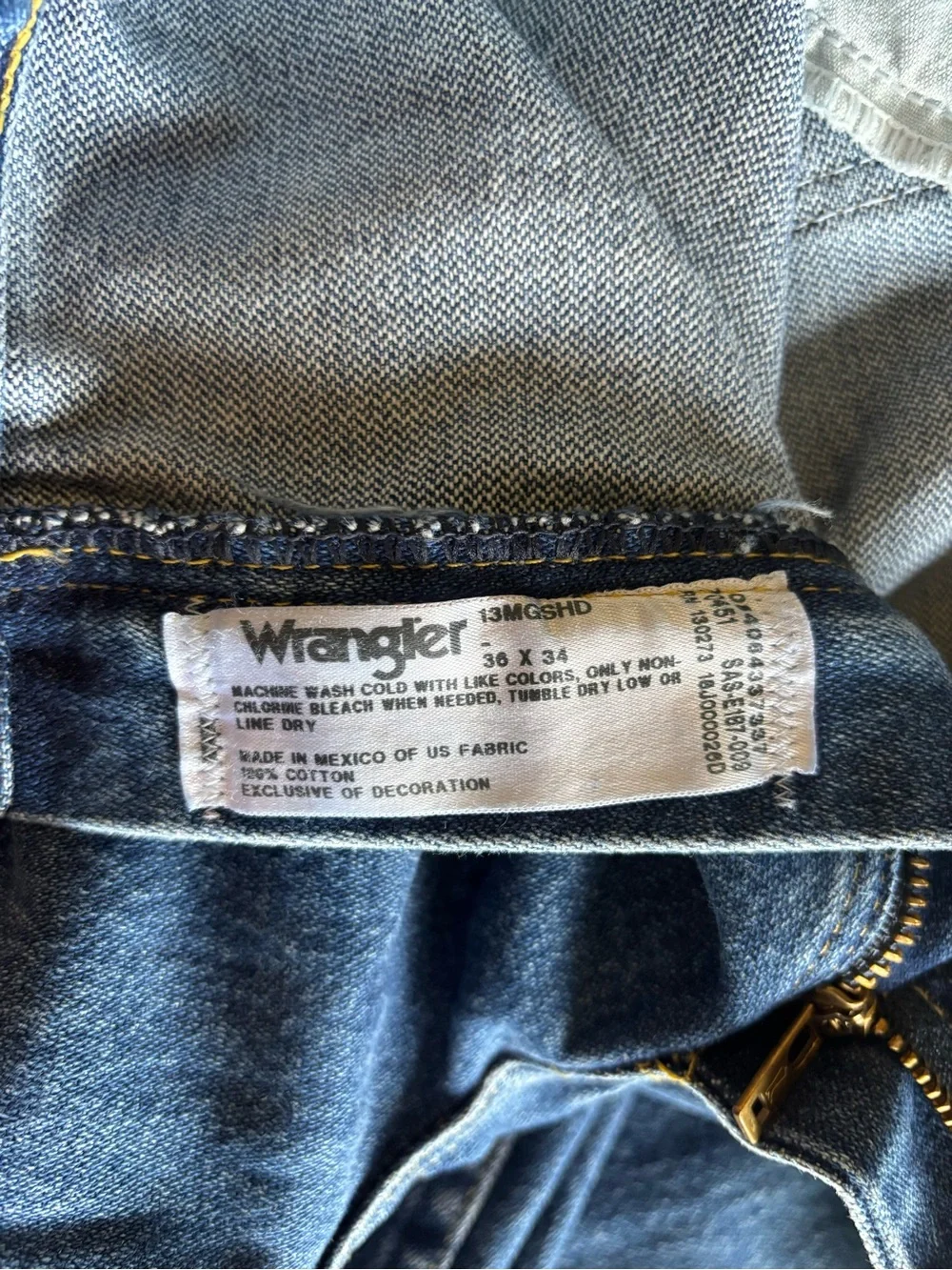 Wrangler straight leg